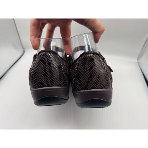Orthofeet Chocolate Brown Juno Strappy Shoe Women Size 8.5B 8.5 - Picture 5 of 11
